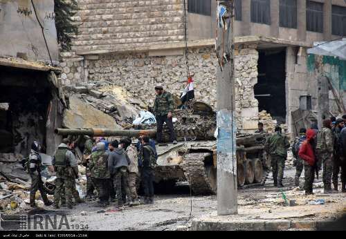 باز پس گیری شهر حلب از تروریست ها