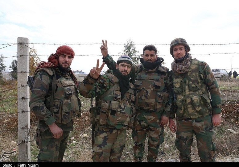 تصاویری از مناطق آزاد شده در حلب
