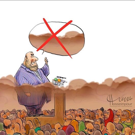 مرگ بر ریزگردها/کاریکاتور