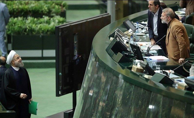 تصاویر تقدیم لایحه بودجه ۹۶ به مجلس