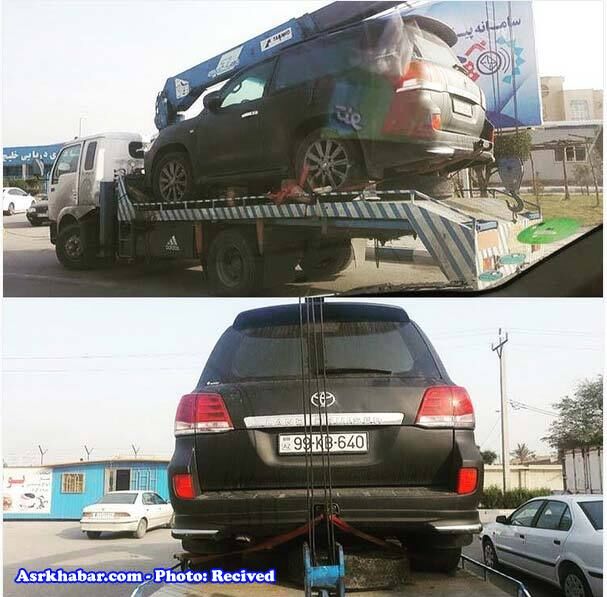 تصویری از لندکروز دو درب در ایران