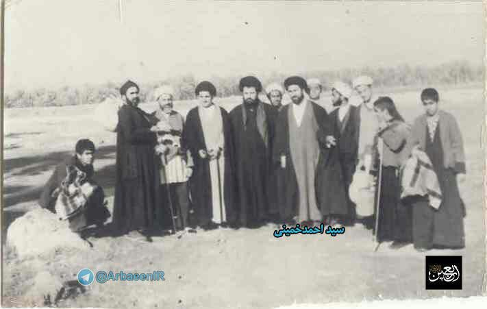 یادگار امام در پیاده روی نجف کربلا/عکس