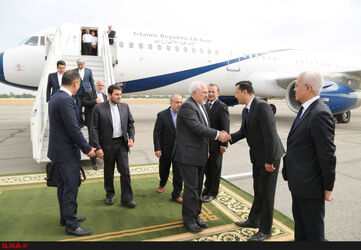 تصاویر سفر ظریف به سمرقند