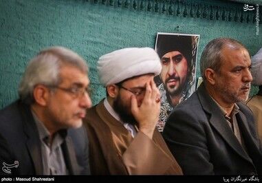 یادواره شهدای مدافع حرم در مدرسه عالی مطهری/تصاویر