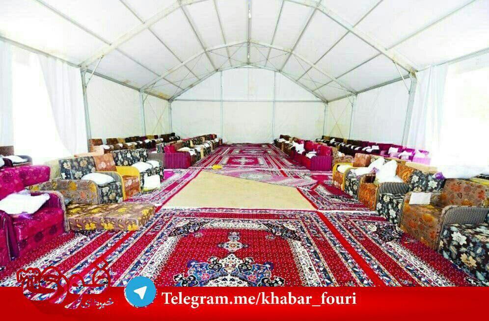 چادرهایVIPحجاج سعودی در حج/عکس
