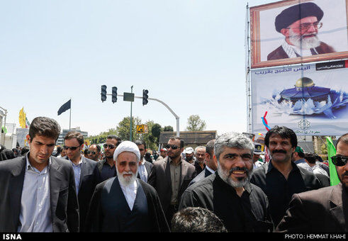 حضورشخصیت‌ها در راهپیمایی/تصاویر