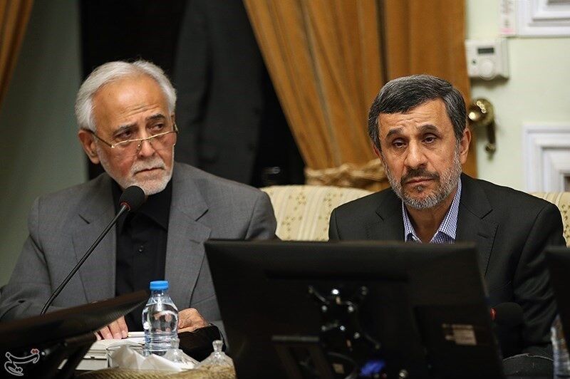 احمدی‌نژاد و قالیباف در مجمع تشخیص /عکس