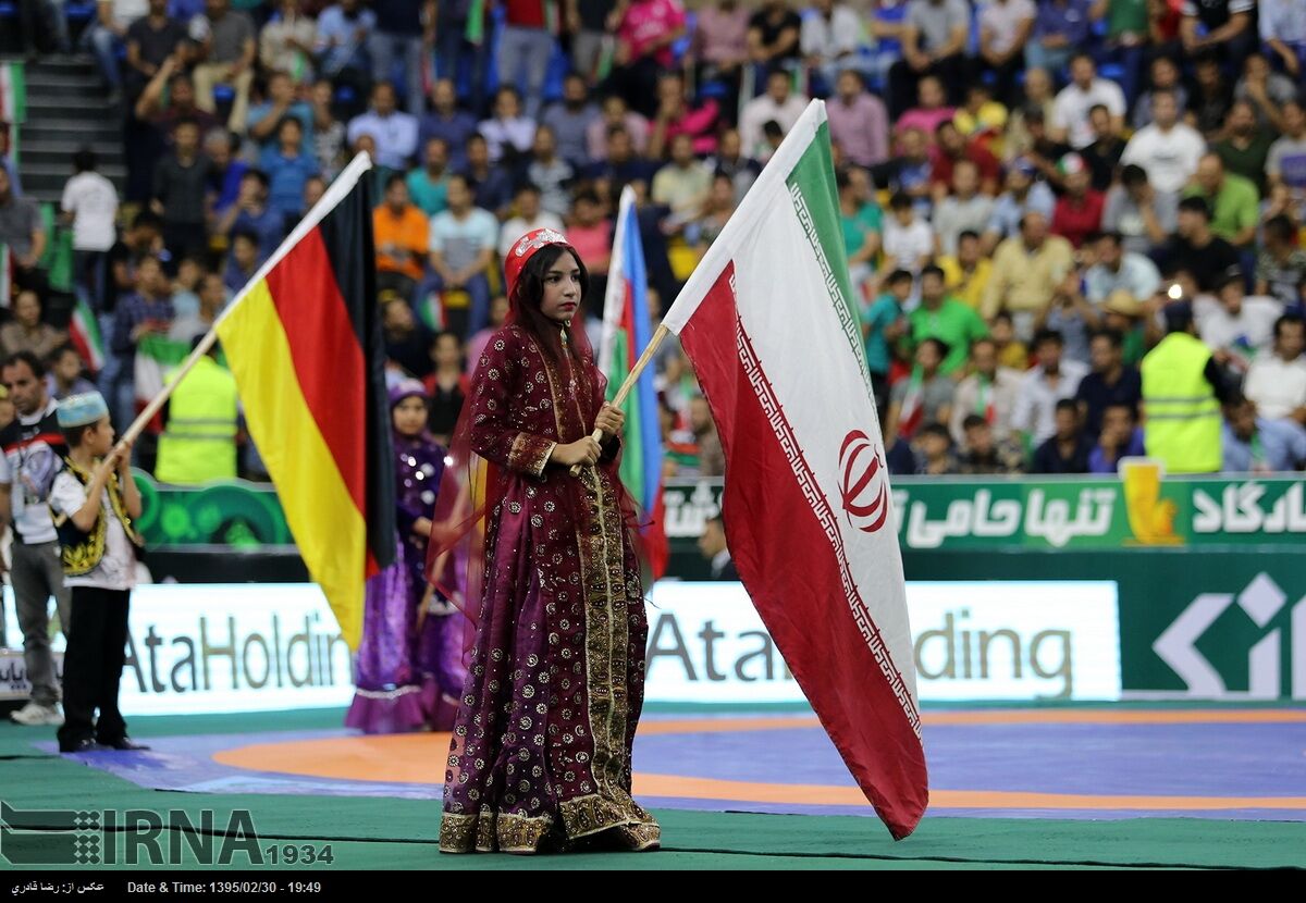 تصاویر افتتاحیه جام جهانی کشتی