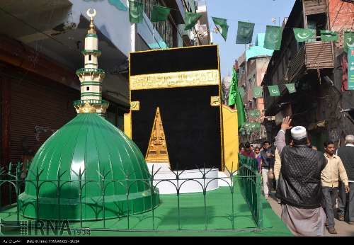 جشن میلاد پیامبر در هندوستان/تصاوویر