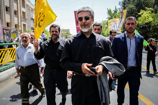 حضورشخصیت‌ها در راهپیمایی/تصاویر