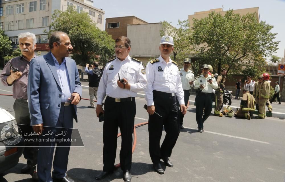 خطری که از بیخ گوش تهرانی‌ها رد شد/تصاویر