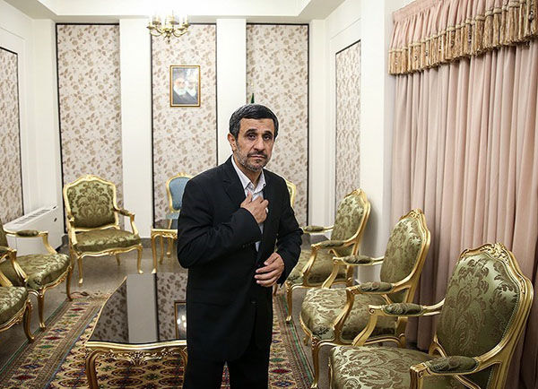 تصاویر احمدی‌نژاد در روز تحلیف روحانی