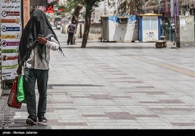 گرمای بی سابقه در اهواز /تصاویر