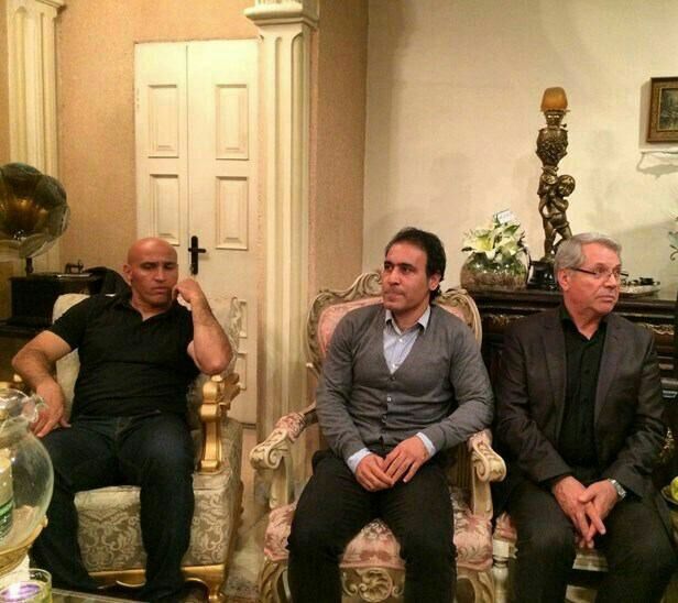 مهدوی‌کیا به خانه پورحیدری‌ رفت/عکس