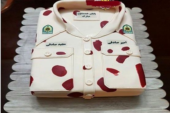 کیک پایان خدمت سربازی! /تصاویر