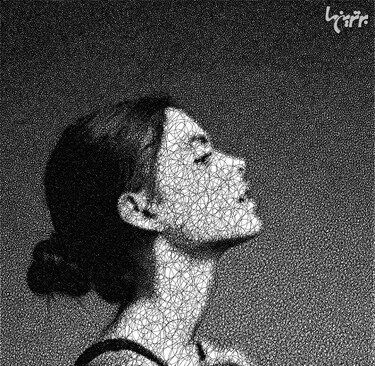 پرتره‌هایی که با یک خط کشیده شدند/تصاویر