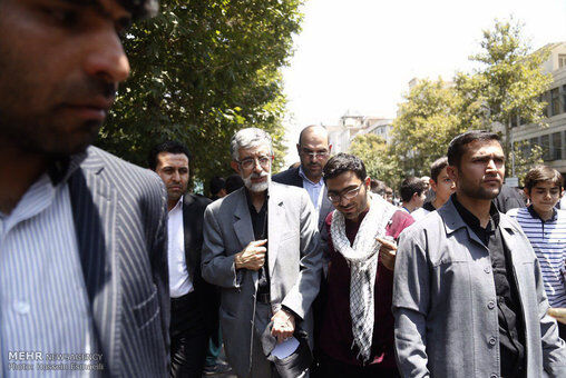 حضورشخصیت‌ها در راهپیمایی/تصاویر