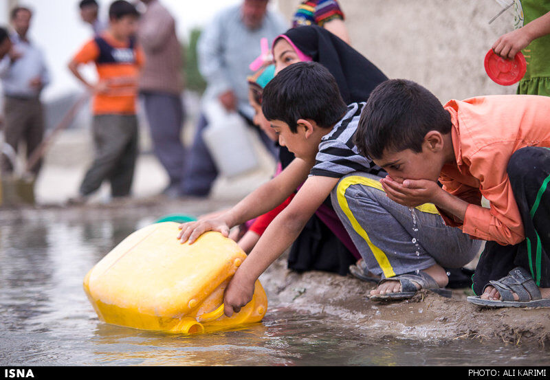 آب این روستا اسیدی شده /تصاویر