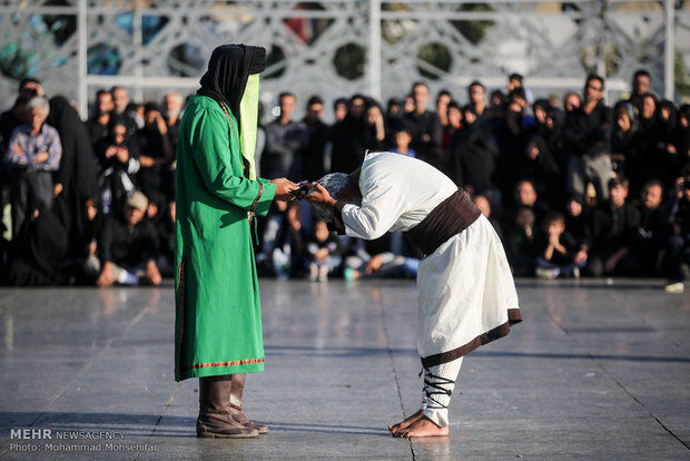 تعزیه در میدان امام حسین /تصاویر