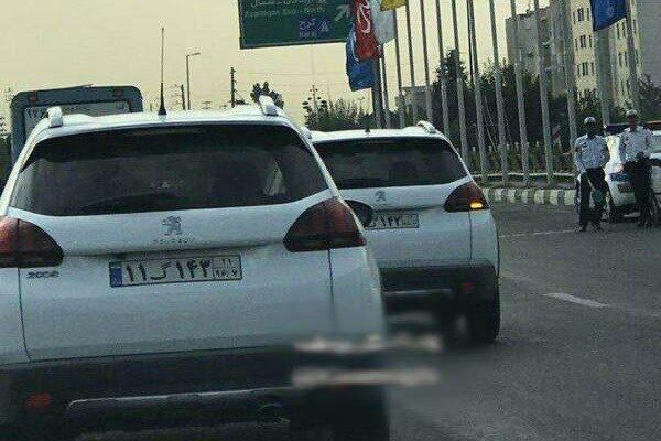 پژو ۲۰۰۸ در خیابان‌های تهران/عکس
