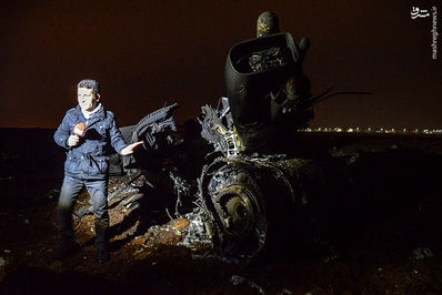 سقوط جنگنده اف۱۶ در ترکیه/تصاویر