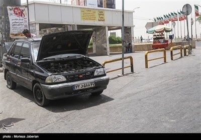 گرمای بی سابقه در اهواز /تصاویر