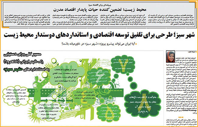 دست اقتصاد در دست سبز طبیعت