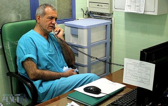 عمل قلب باز توسط پزشکیان/تصاویر