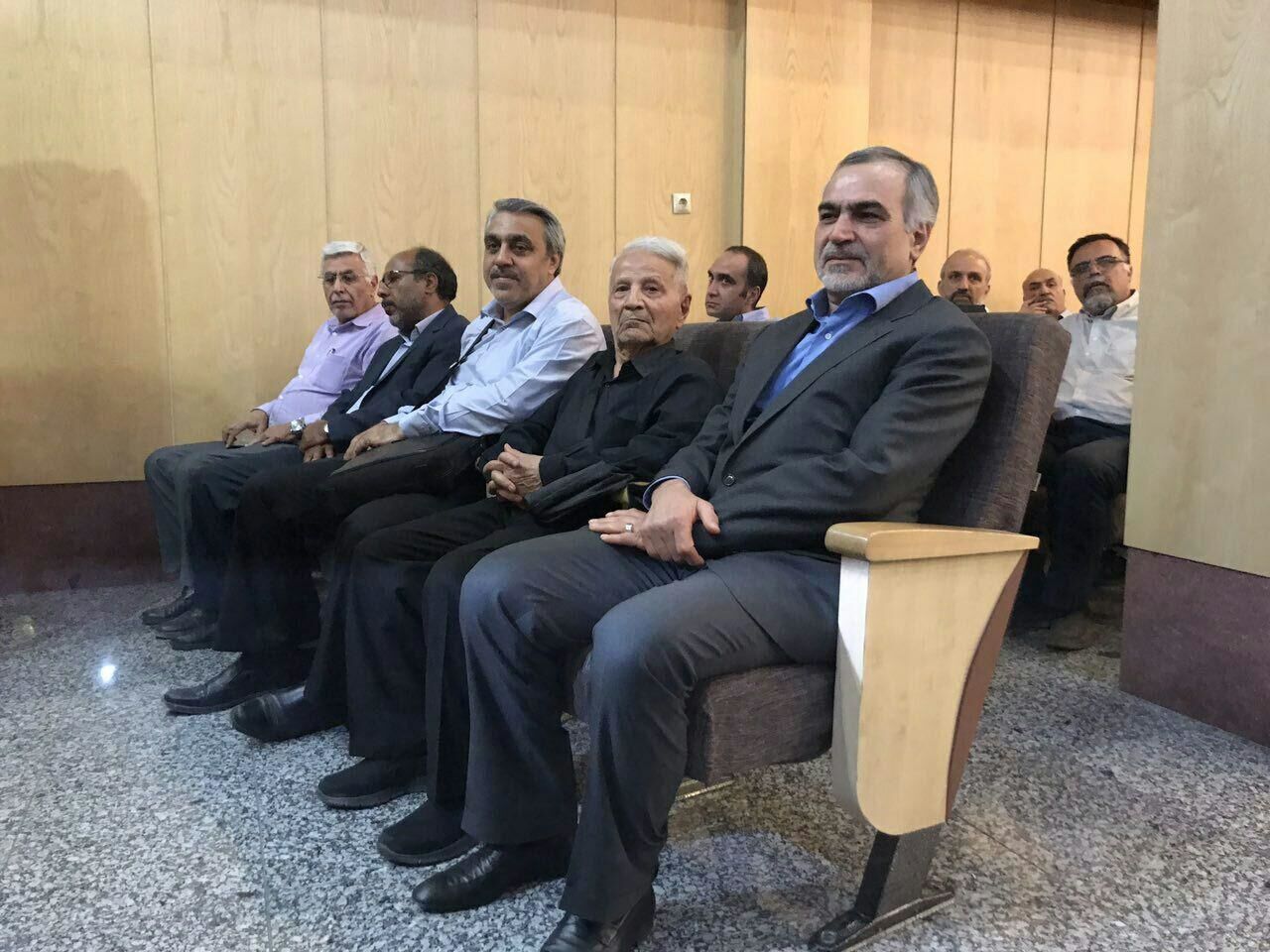 برادر روحانی و عارف در ترحیم ابراهیم یزدی/عکس