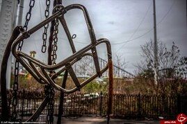 پاشیدن گرد مرگ در پارک ارواح آمریکا/ تصاویر