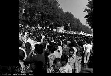 تصاویری از راهپیمایی علیه رژیم پهلوی