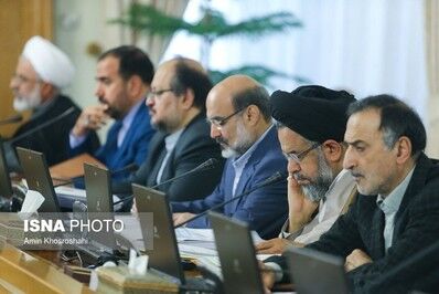 حواشی جلسه هیات دولت/تصاویر