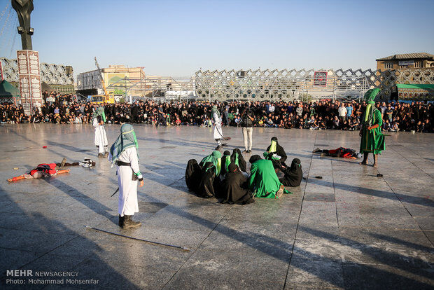 تعزیه در میدان امام حسین /تصاویر