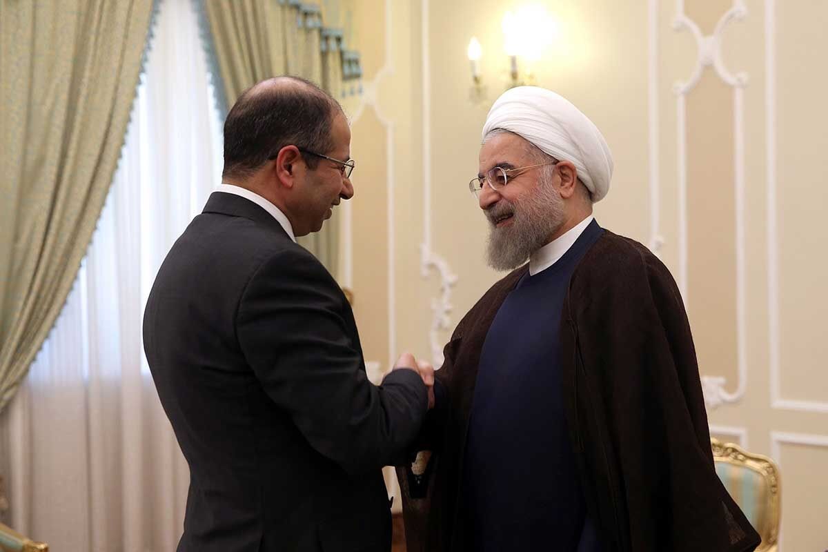 تصاویر دیدار روحانی با الجبوری