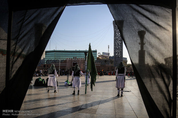 تعزیه در میدان امام حسین /تصاویر