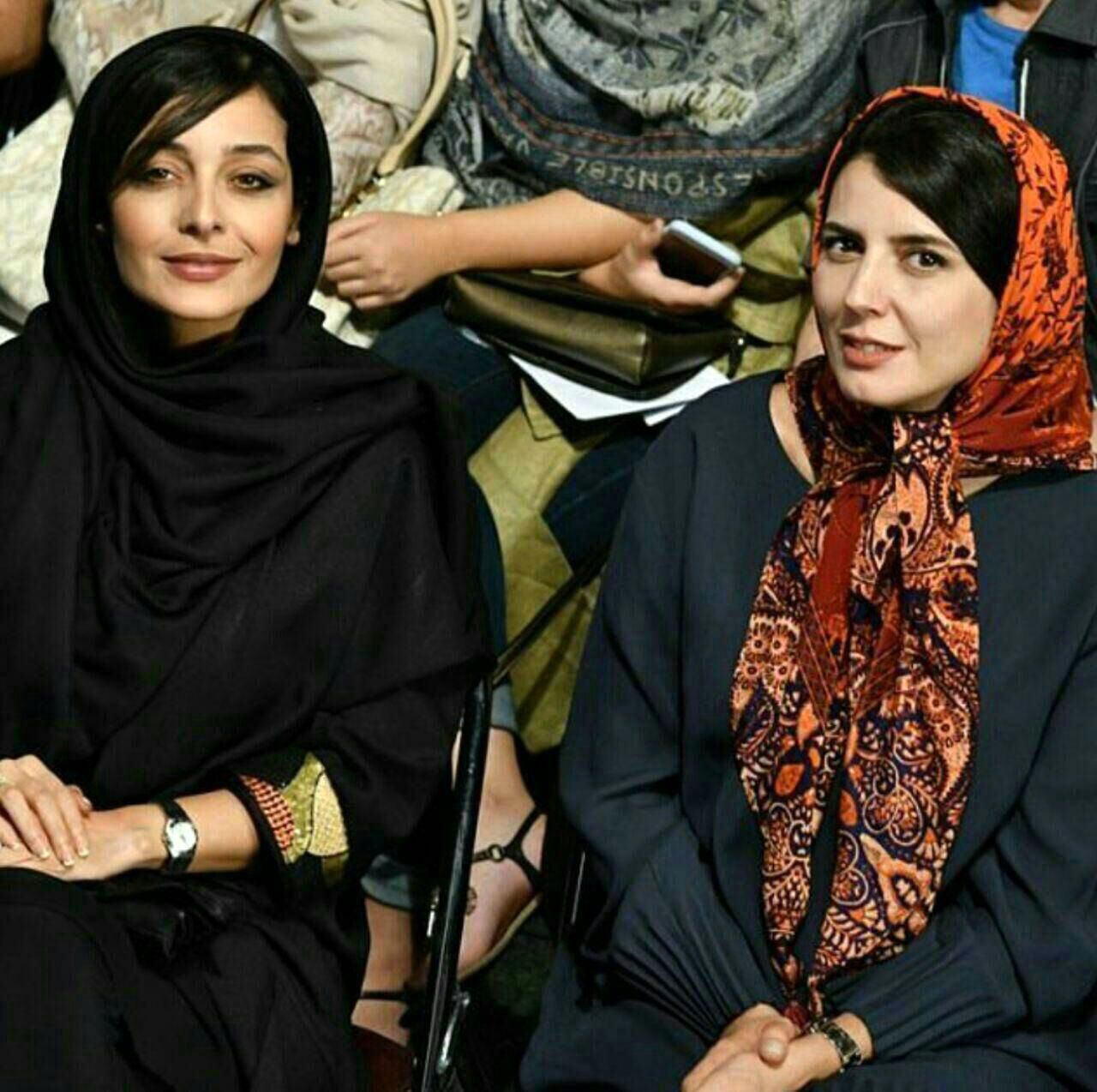 لیلا حاتمی و ساره بیات در جشن سینمایی/عکس