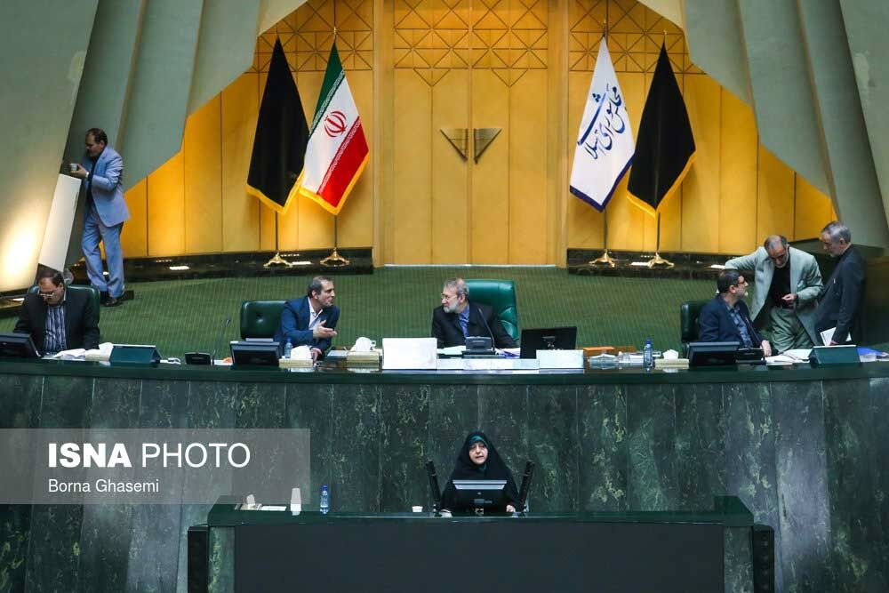 تصاویری از صحن علنی مجلس