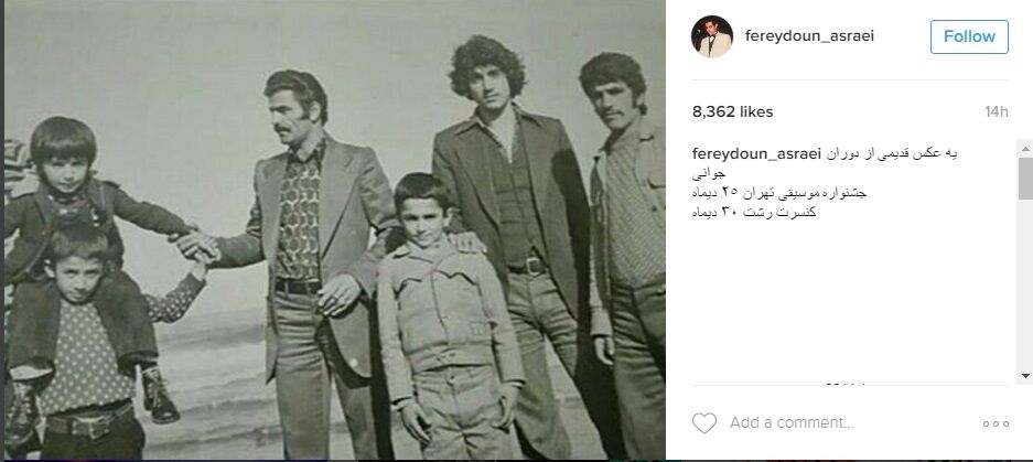 عکس قدیمی خواننده سرشناس پاپ