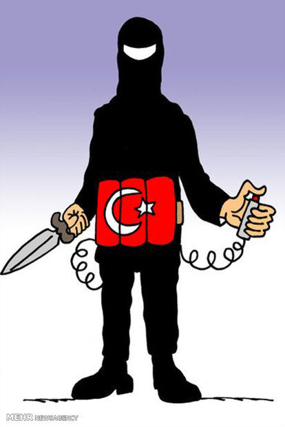 حملات تروریستی ترکیه/کاریکاتور