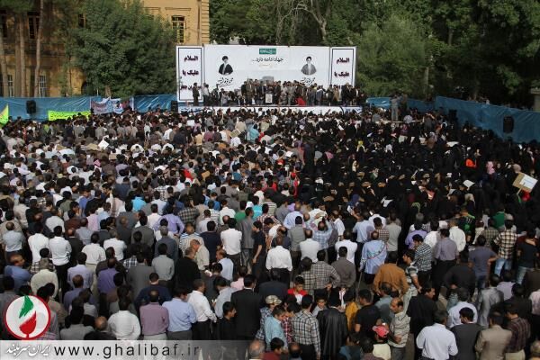 استقبال از قالیباف در لرستان /تصاویر