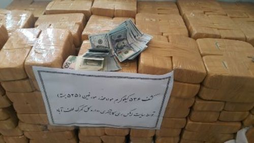 محموله 536 کیلویی هرویین/ تصاویر