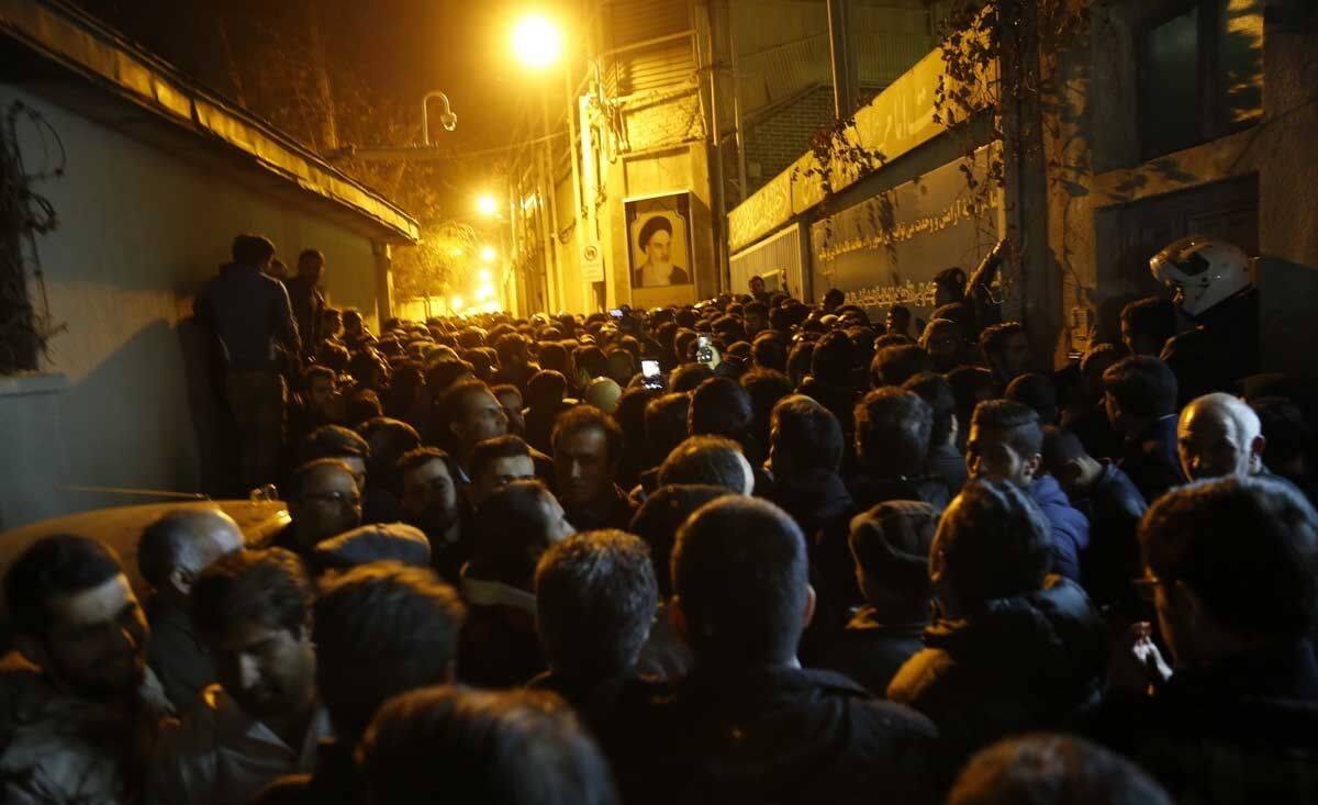 عزاداری در جماران/ تصاویر