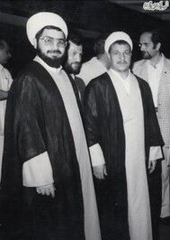 هاشمی و روحانی؛ در گذر زمان/تصاویر