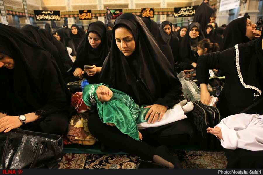 همایش شیرخوارگان‌حسینی درمهدیه‌تهران/تصاویر