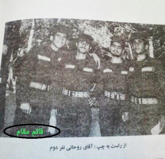 سربازی حسن روحانی/عکس
