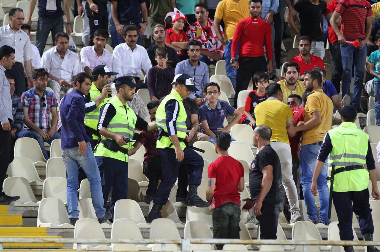مصائب جشن پیروزی پرسپولیس/تصاویر