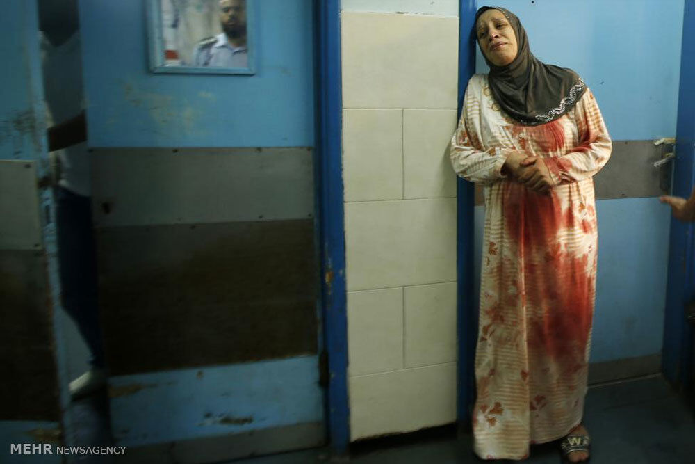 تصاویری‌تلخ از سالگرد جنگ 51روزه غزه